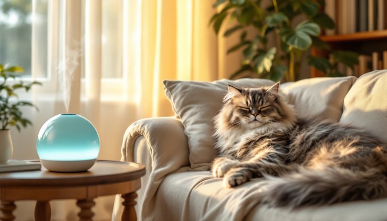 discover how pheromone diffusers can help alleviate stress in cats. learn about their benefits, effectiveness, and tips for creating a calming environment for your feline friend.