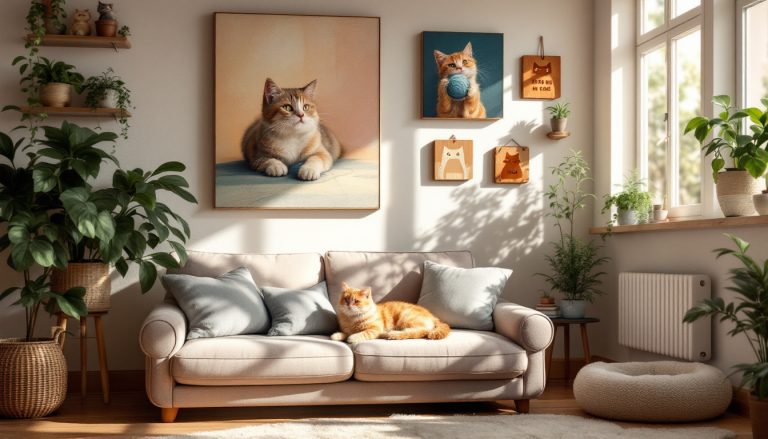 discover creative diy cat wall art and decor ideas to transform your space. elevate your home with unique, feline-inspired designs that express your love for cats while adding a personal touch to your decor.